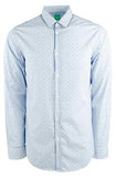 Hugo Boss Men's Regular/Classic Fit Cotton Printed Casual Shirt B L