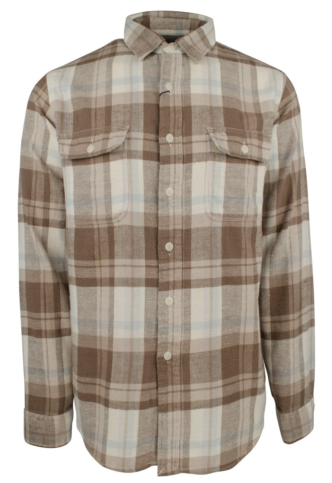 Polo Ralph Lauren Men's Classic Fit Button Down Shirts Brown Multi