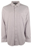 Men's Big & Tall San Lucio Stretch Long Sleeve Shirt Purple XLT