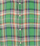 Polo Ralph Lauren Men's Classic Fit Linen Plaid Long Sleeves Shirt