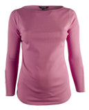 Customer Return Lauren Ralph Lauren Women's Plus Size Boatneck Jersey Top-H-3X