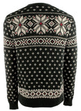 Polo Ralph Lauren Men's Fair Isle Long Sleeve Cardigan Sweater Black Multi