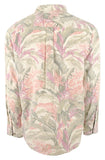 Men's Coastline Cord Lush Vines Leaf Print Corduroy Button-Down...
