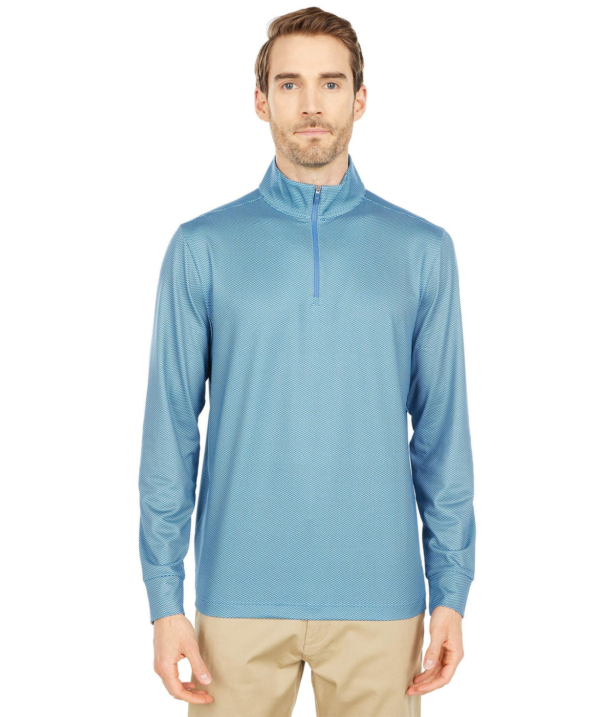 Southern Tide Men's Bass Quarter Zip Pullover Shirt