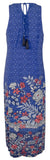 Tommy Bahama Women's Carmela Geo Garden Jersey Maxi Dress INvy X-Small