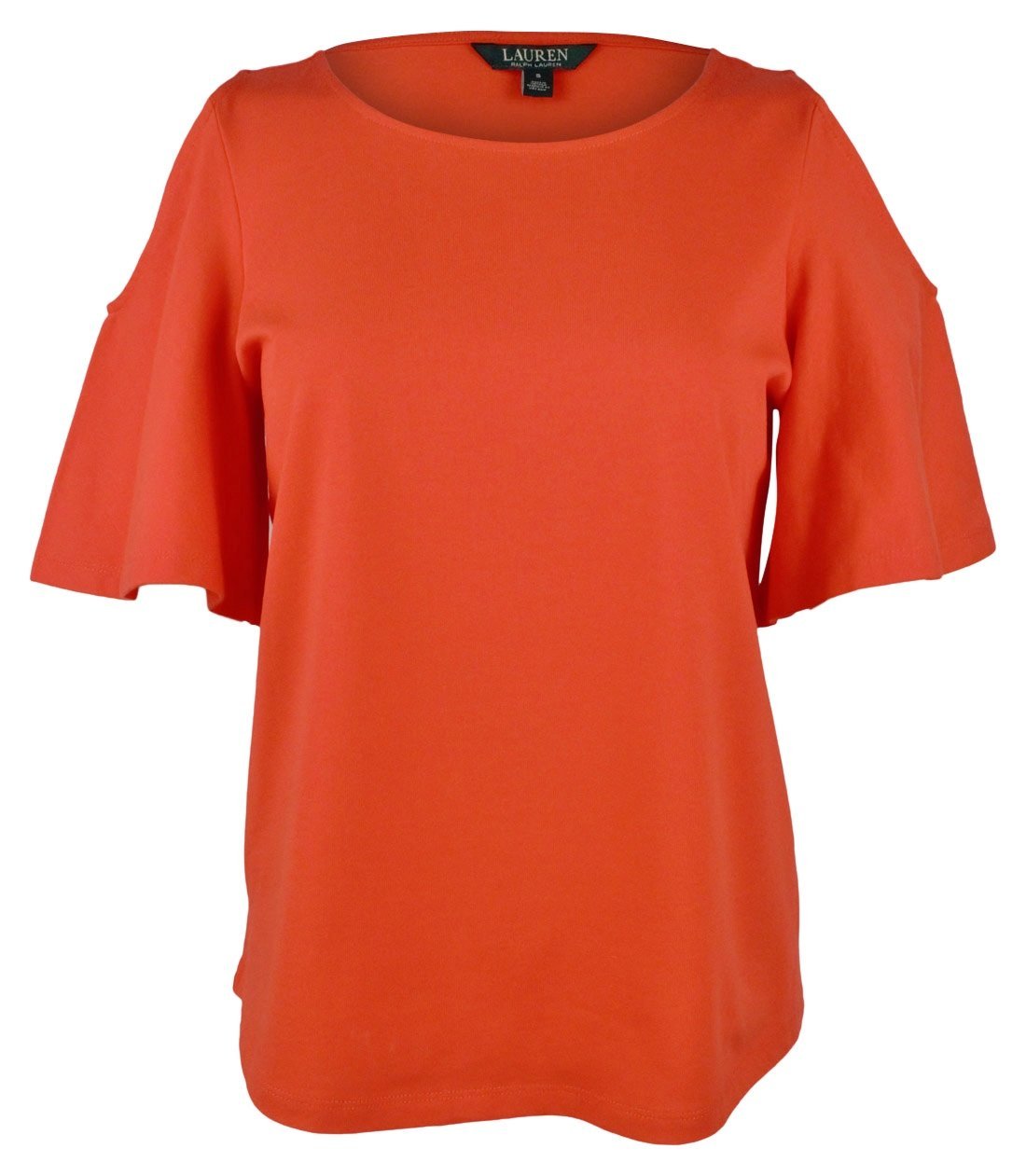 Lauren Ralph Lauren Women's Petite Cutout Jersey Top-R-PM