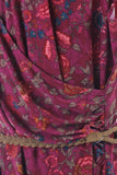 Ralph Lauren Women's Plus Size Cap-Sleeve Belted Floral-Print Dress-BMM-2X
