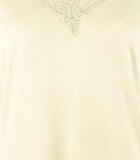 Lauren Ralph Lauren Women's Petite Jersey Flutter-Sleeve Shirt (PXS, Ranch Sage)