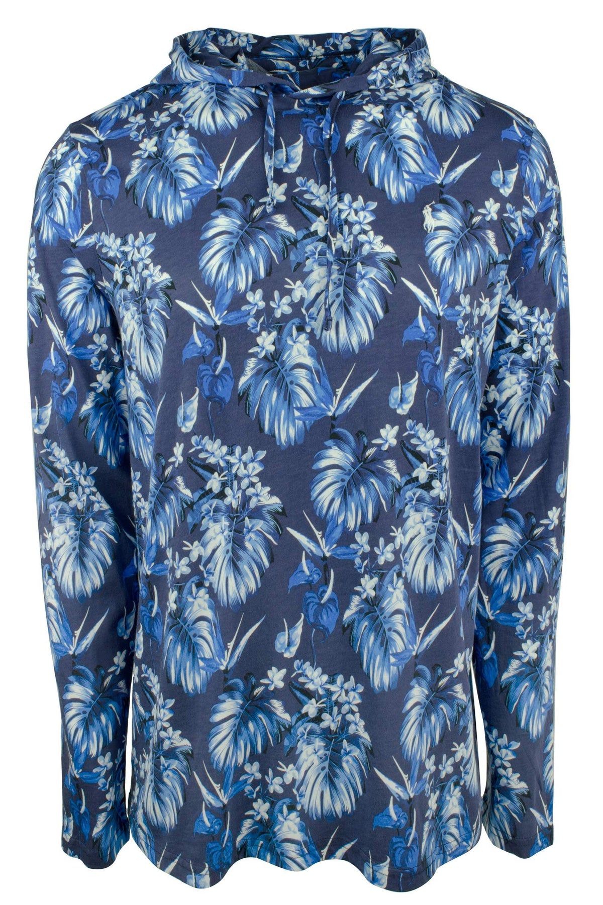 Ralph Lauren Men's Relaxed Long-Sleeve Hoodie Floral Pink