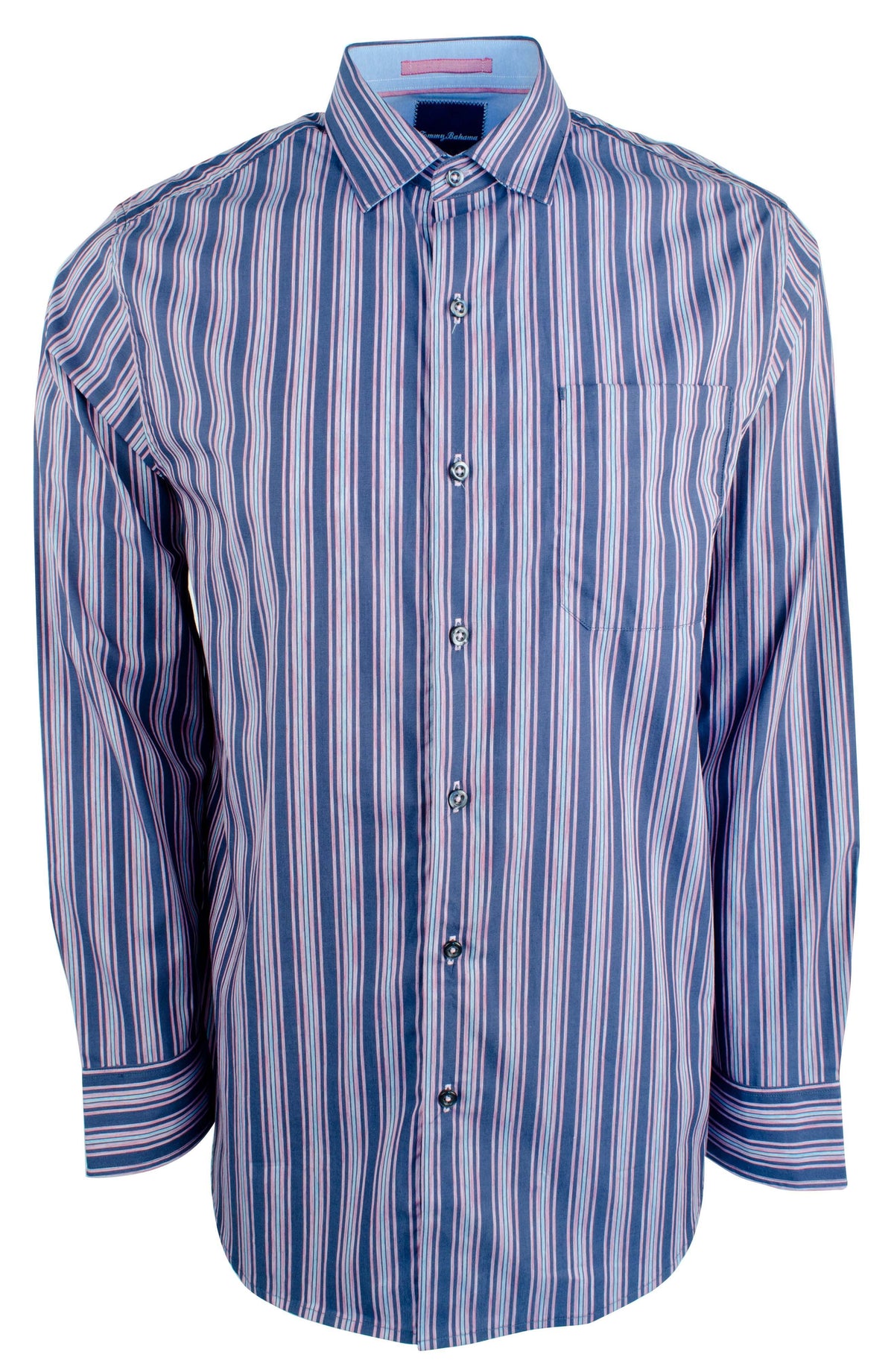 Tommy Bahama Men's Ikat Rabat Stripe Long Sleeve Shirt-OD-S