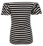 Lauren Ralph Lauren Women's Striped Off The Shoulder Top