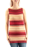 Lauren Ralph Lauren Women's Petite Sleeveless Striped Knit Top