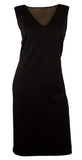 Ralph Lauren Women's Sleeveless Mesh Inset Dress B L