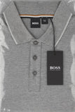 Hugo Boss Men's Pittman Long Sleeve Polo Shirt Gray 2XL