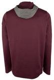Michael Kors Men's Hooded Quarter Zip Pullover-C-XX-Large