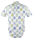 Polo Ralph Lauren Men's  Printerly Oxford Print Classic Fit Shirt Small