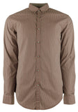 Hugo Boss Men's Rikard Slim Fit Long Sleeve Shirt-Open Orange-XX-Large