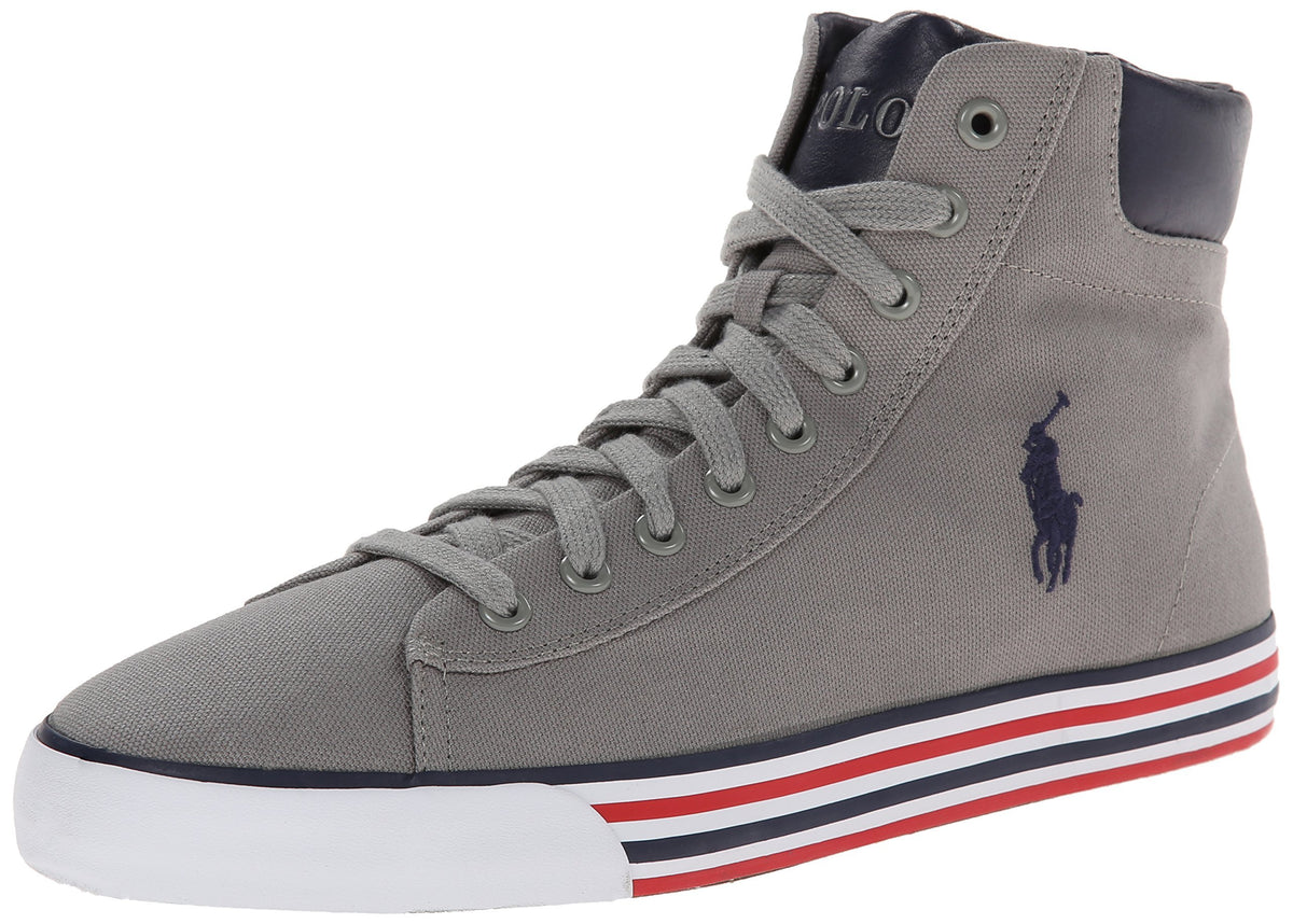 Polo Ralph Lauren Men's Harvey Fashion Sneaker Grey 13D