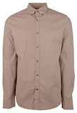 Michael Kors Men's Slim Fit Mini Diamond Print Long Sleeves Shirt