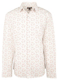Michael Kors Men's Cotton Slim Fit Long Sleeve Shirt Snn XX-Large