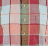 Camisas Tommy Bahama de manga larga con botones Heredia Yarn para hombre, color ciruela pasa, talla XL