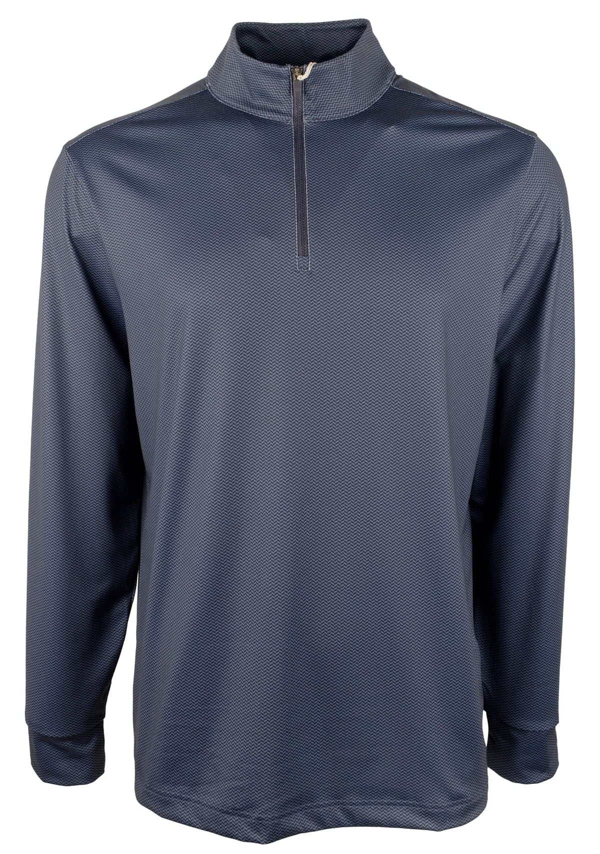 Suéter de manga larga con cremallera de 1/4 para hombre de Southern Tide, azul marino verdadero, talla pequeña