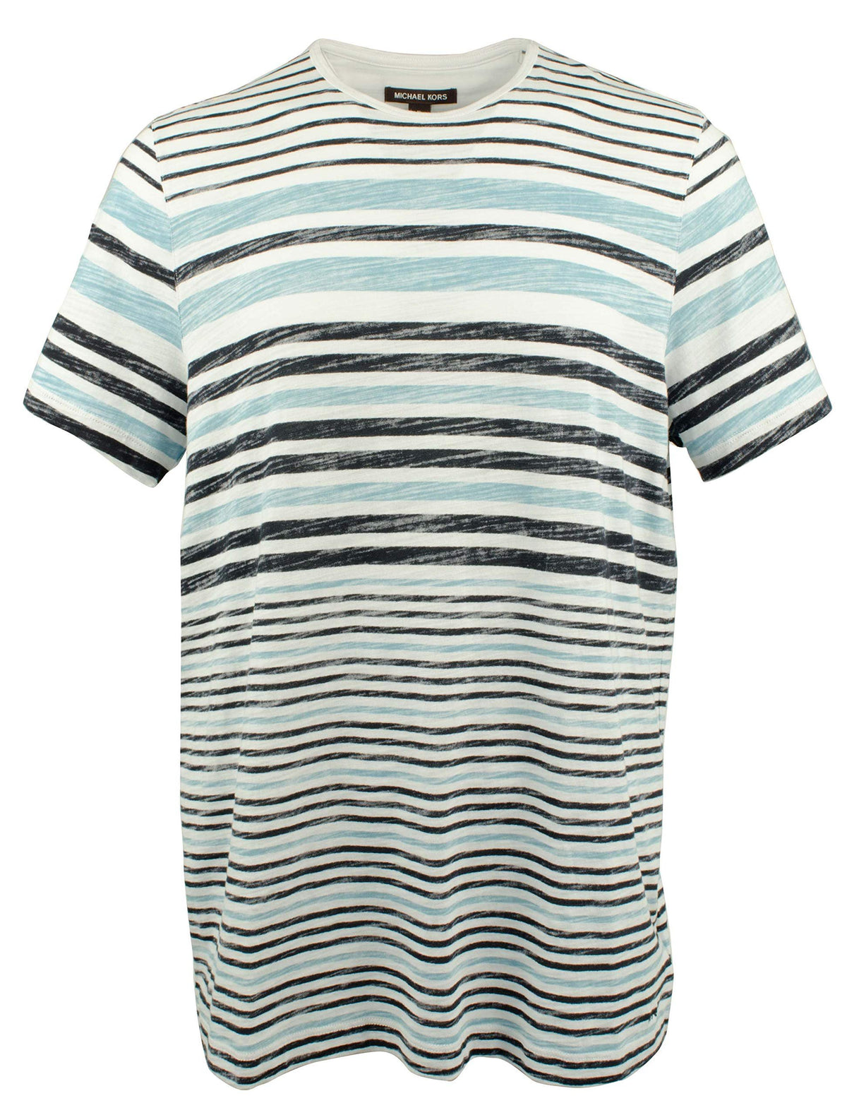 Michael Kors Men's Striped Lightweight Cotton T Shirt