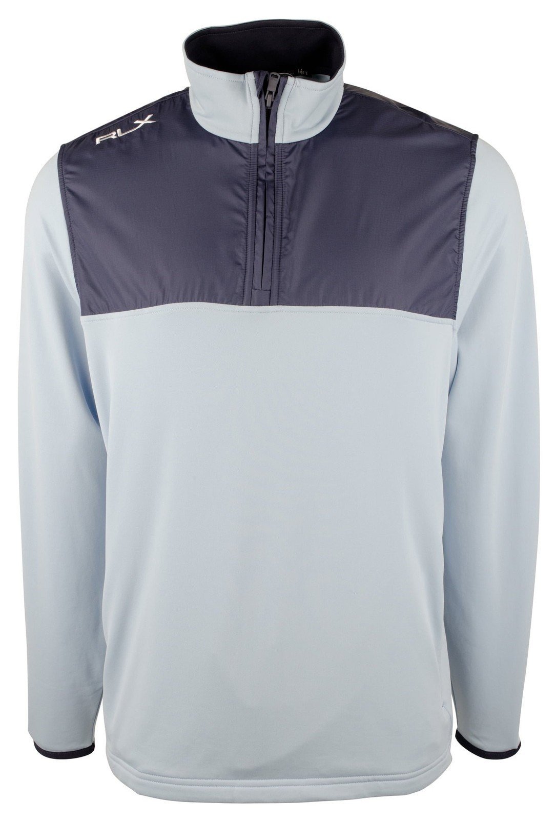 RLX Ralph Lauren Men's Water-Repellant Pullover Shirts Blue / Navy Blue Medium