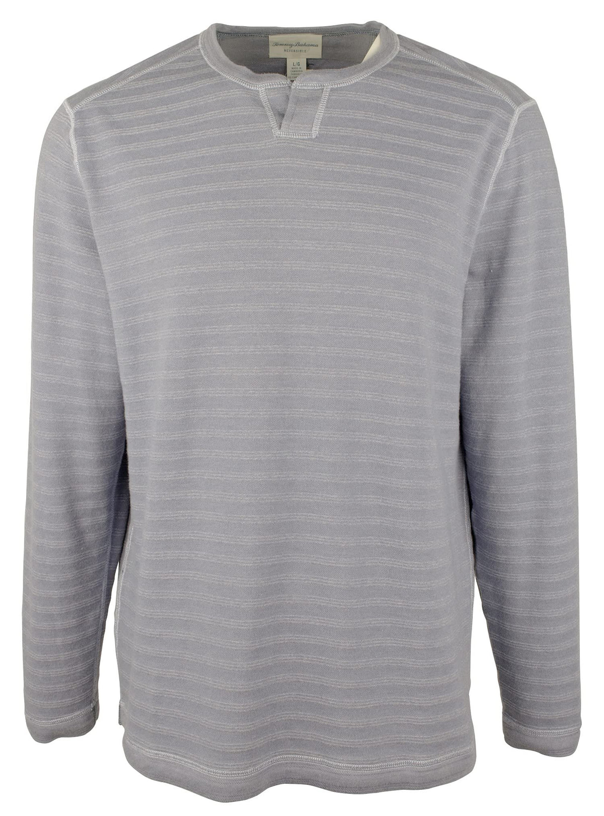 Tommy Bahama Men's San Salvator Reversible Long Sleeves Shirt-R-Small