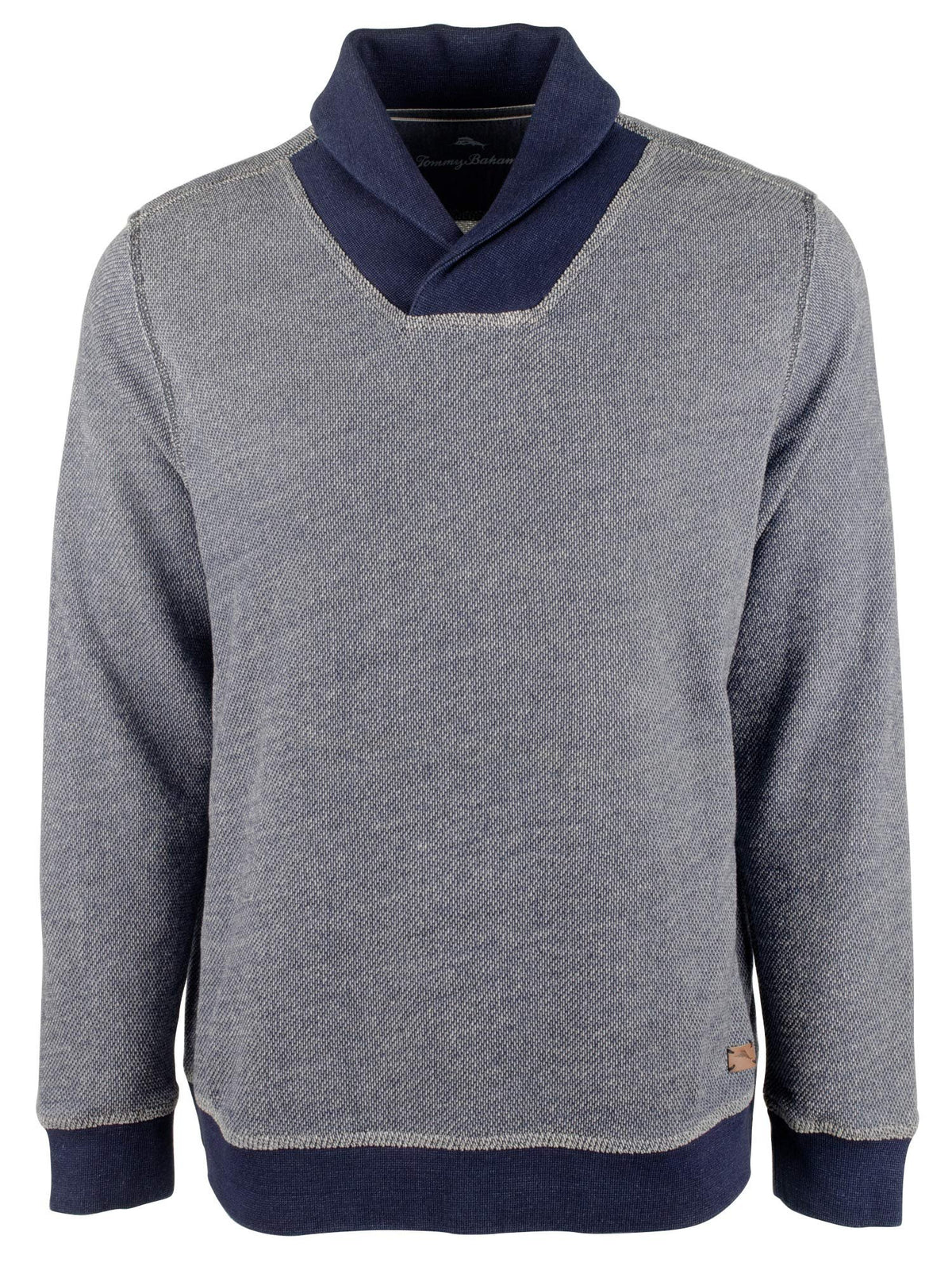 Tommy Bahama Men's Agave Azul Shawl Neck Sweatshirt-I-Medium
