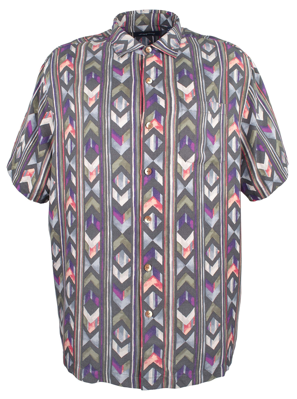 Tommy Bahama Men's Aloha Arrow Island Zone Camp Shirt-PG-S