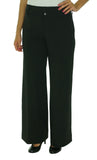 Ralph Lauren Women's Polyester Viscose Classic Flared Pants Black 4