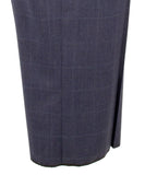 Ralph Ralph Lauren Men's Wool Stretch Plaid Flat Front Dress Pants-LB-31W