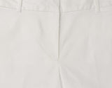 Michael Kors Women's Plus Size Stretch Chino Shorts White 16W