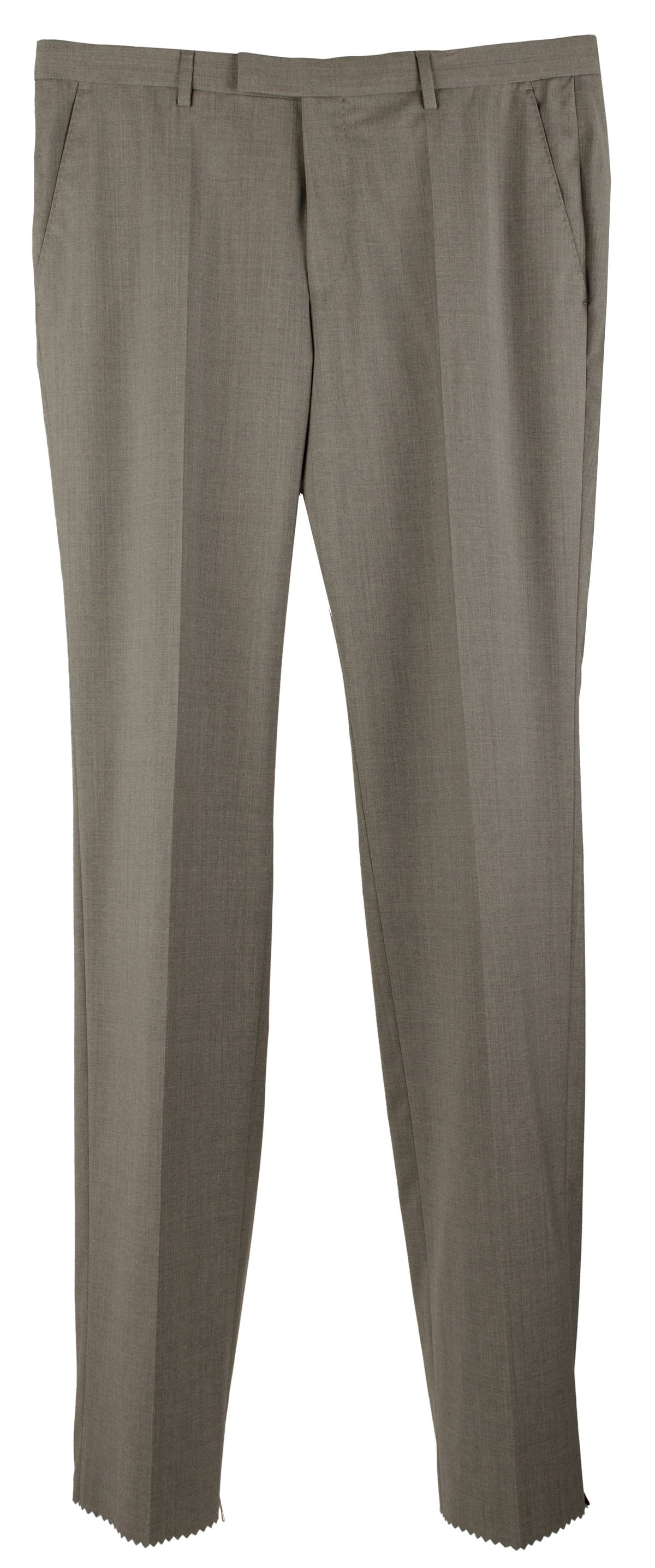 Hugo Boss Men's Leenon Virgin Wool Unhemmed Dress Pants 32R