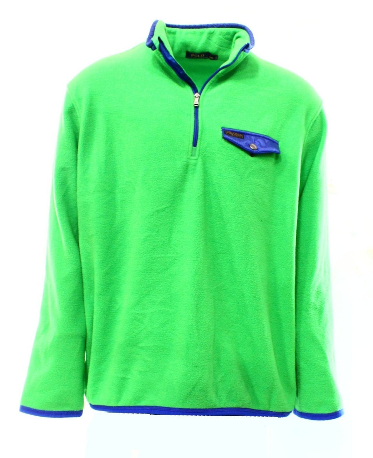 Polo Ralph Lauren Men's Long Sleeve Half-Zip Fleece Pullover-G-XL Green