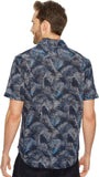 Camisa de manga corta Tommy Bahama Fez Fronds para hombre, talla marítima pequeña