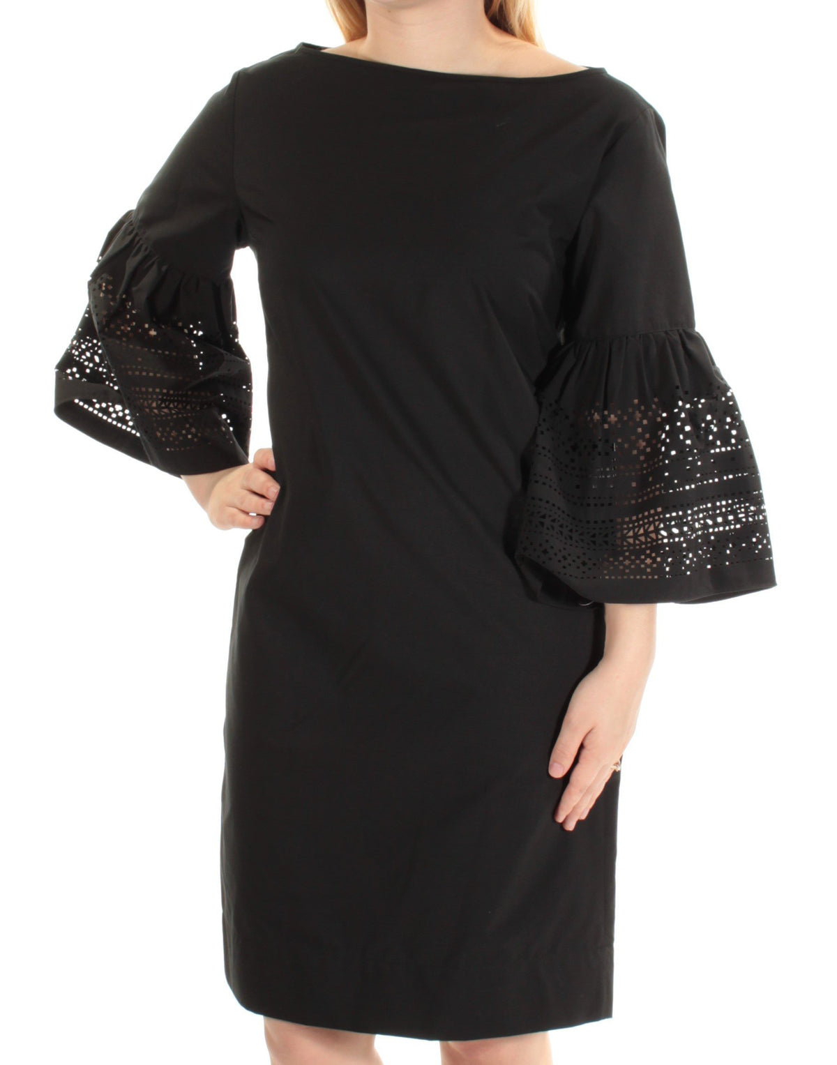 Lauren Ralph Lauren Womens Kadijah Wedding Guest Cocktail Dress Black 6