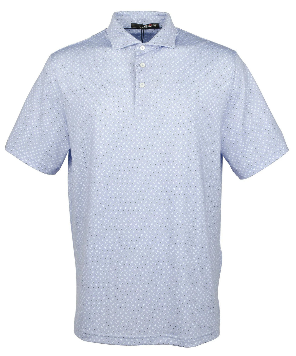 RLX Ralph Lauren Men's Spyglass Short Sleeve Polo Shirt Blue Large