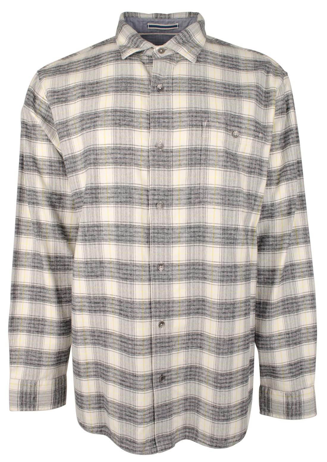 Camisa de franela de manga larga a cuadros Rancho Canyon Beach de Tommy Bahama para hombre, talla grande y alta, Continental 3XB