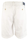Polo Ralph Lauren Men's Relaxed Fit Flat Front Chino Shorts White 31