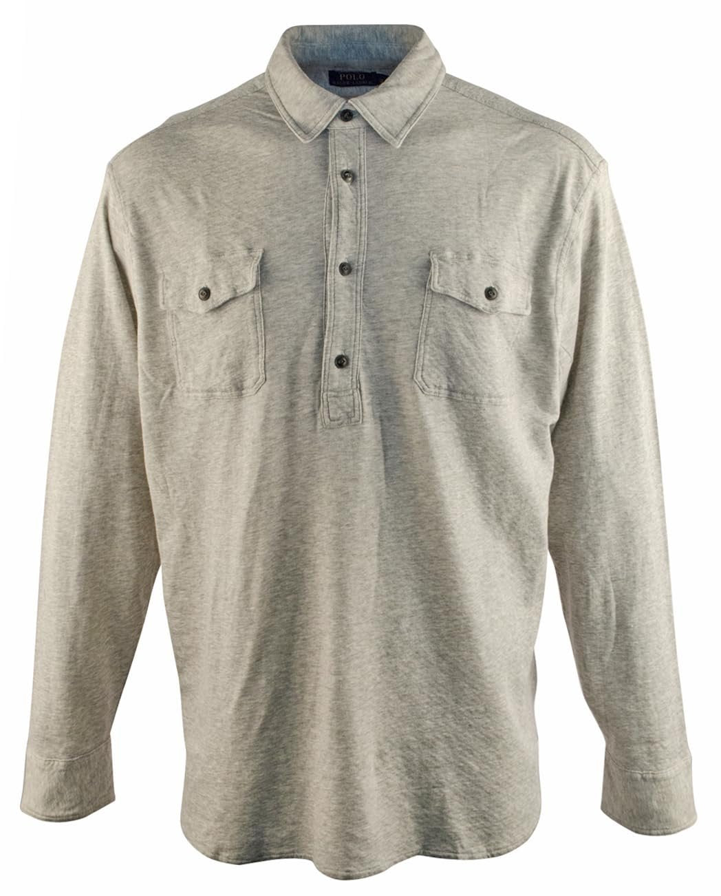 Polo Ralph Lauren Men's Big And Tall Pullover Long Sleeve Shirts