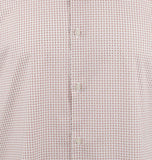 Michael Kors Men's Printed Woven Stretch Short Sleeve Shirt SR M