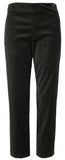 Ralph Lauren Women's Plus Size Stretch Velvet Skinny Ankle Pants