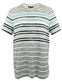 Michael Kors Men's Striped Lightweight Cotton T Shirt