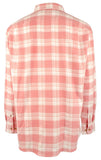 Men's Flannel Milton Plaid Long Sleeve Sport Shirt HMRd Small