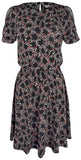 Michael Kors Women's Floral Cold Shoulder Dress B XS