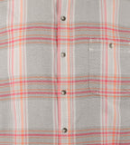Tommy Bahama Men's Long Sleeve Canyon Beach Unwind Check Flannel Shirt Asheen