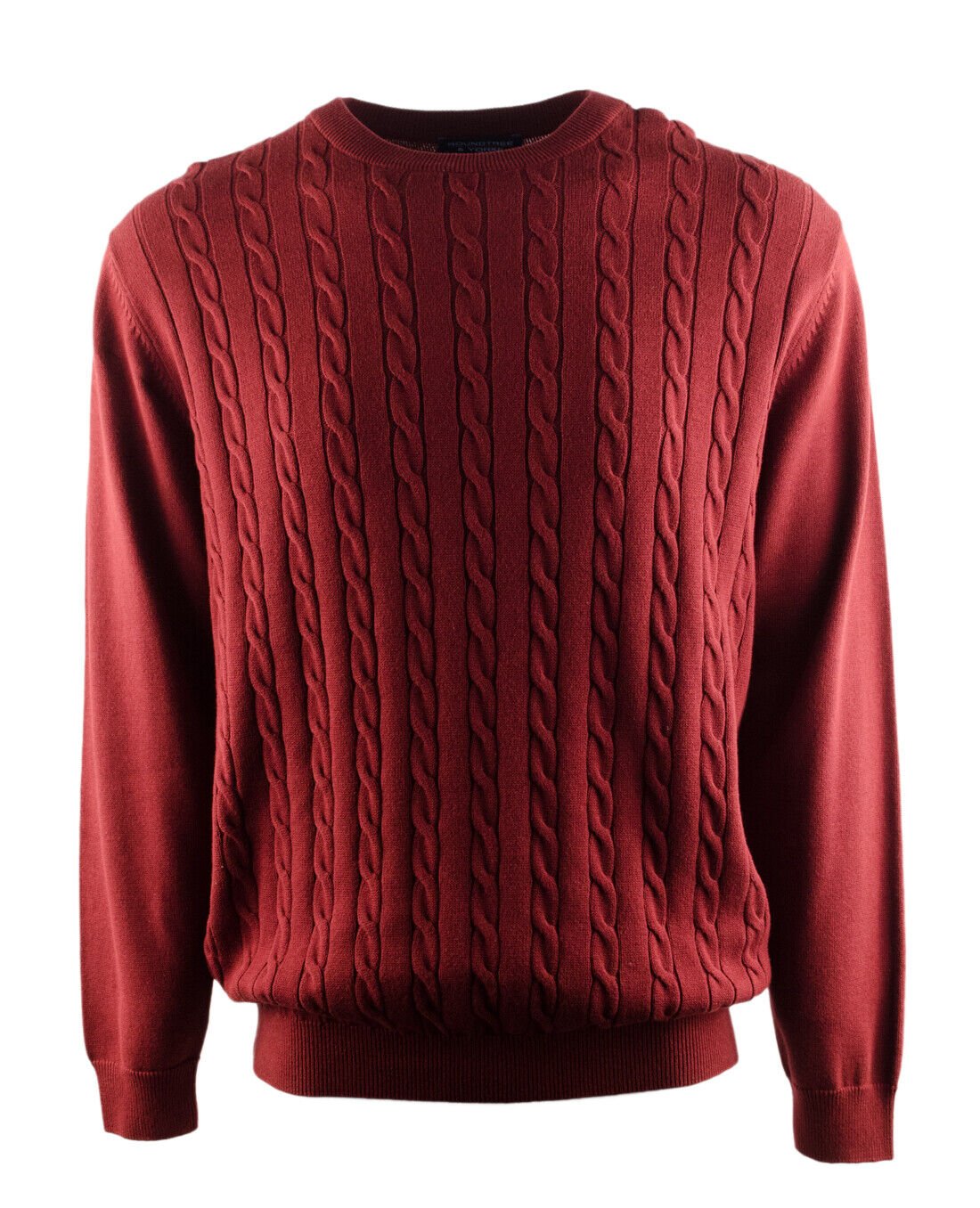 Customer Return Roundtree & Yorke Men's Crewneck Knit Sweater-R-S