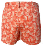 Michael Kors Women's Leaves Printed Stretch Flat Front Twill Shorts